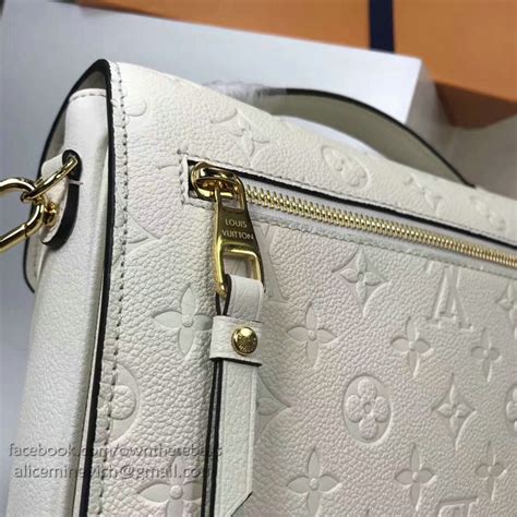 louis vuitton pochette metis white